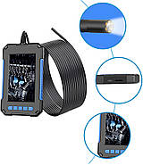 Ендоскоп P40 з LCD-екраном 4.3" дюймів та однією камерою з підсвічуванням, кабелем 1.8 м, MicroSD, захистом IP67, фото 5