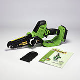 Акумуляторна міні пила Procraft PKA24 (без АКБ та ЗП) Безщіткова пилка Прокрафт PKA-24, фото 9