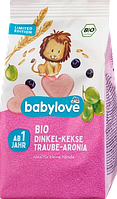 Печенье Babylove Виноград и черноплодная рябина, с 1 года, 125 г
