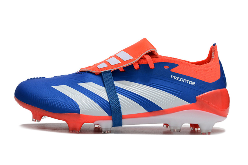 Бутси Adidas Predator Elite Fold-Over Tongue FG blue/red, фото 1