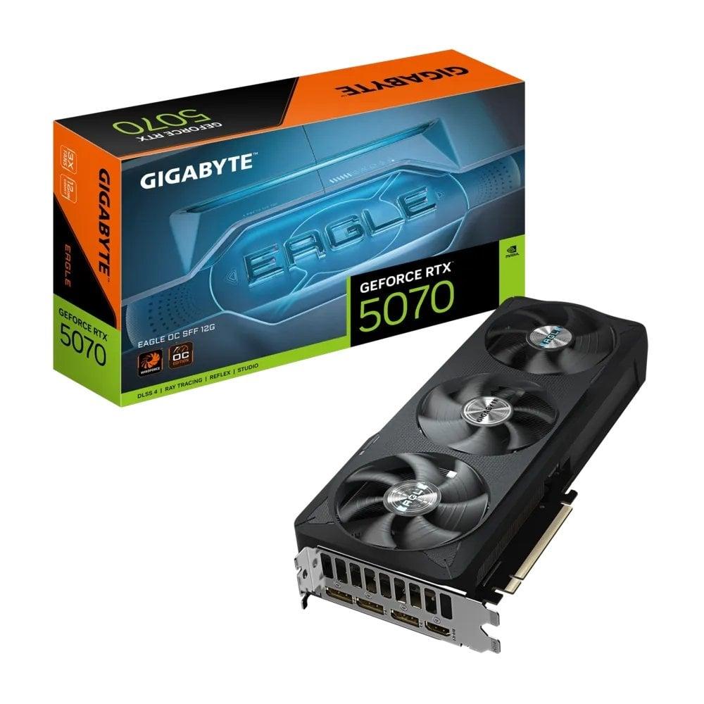Відеокарта GF RTX 5070 12GB GDDR7 Eagle OC Gigabyte (GV-N5070EAGLE OC-12GD), фото 1