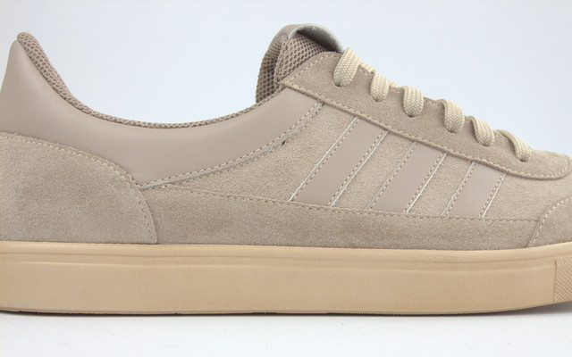 Чоловіче взуття великих розмірів 46 47 48 м'які бежеві замшеві кросівки кеди зі смужками Rosso Avangard Rumba Beige Vel BS Код Артикул 2666400196 Чоловіче взуття великих розмірів 46 47 48 м'які бежеві замшеві кросівки кеди зі смужками Rosso Avangard Rumba Beige Vel BS Код Артикул 2666400196