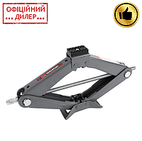 Ромбовидный механический домкрат INTERTOOL TSH GT0183 (1.5, 90-370 мм, трещетка, резиновый упор)