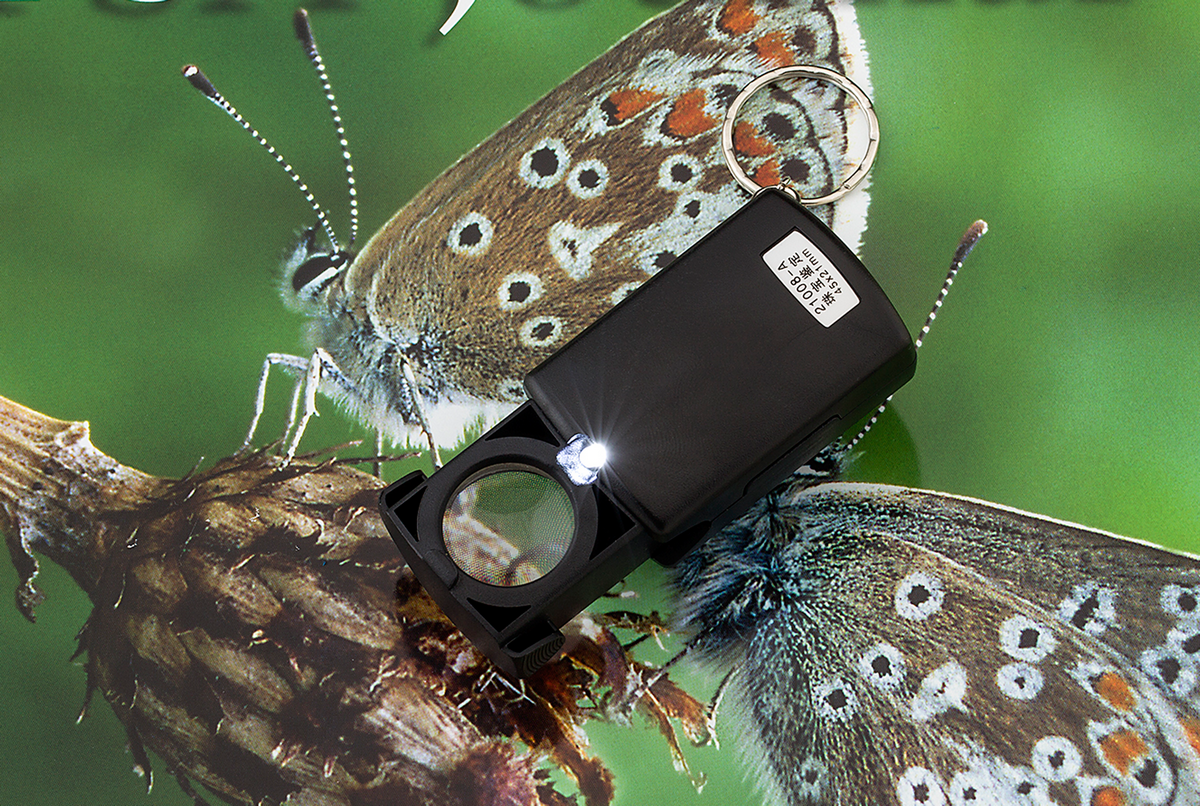 Лупа-21008 з LED підсвічуванням, фото 1