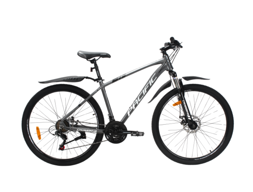 Велосипед CrossBike 27.5" Pacific 2025 Рама 17" grey