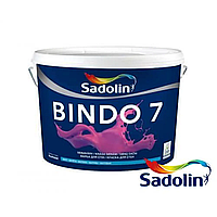Фарба матова для стін та стель Sadolin Bindo 7,  білий