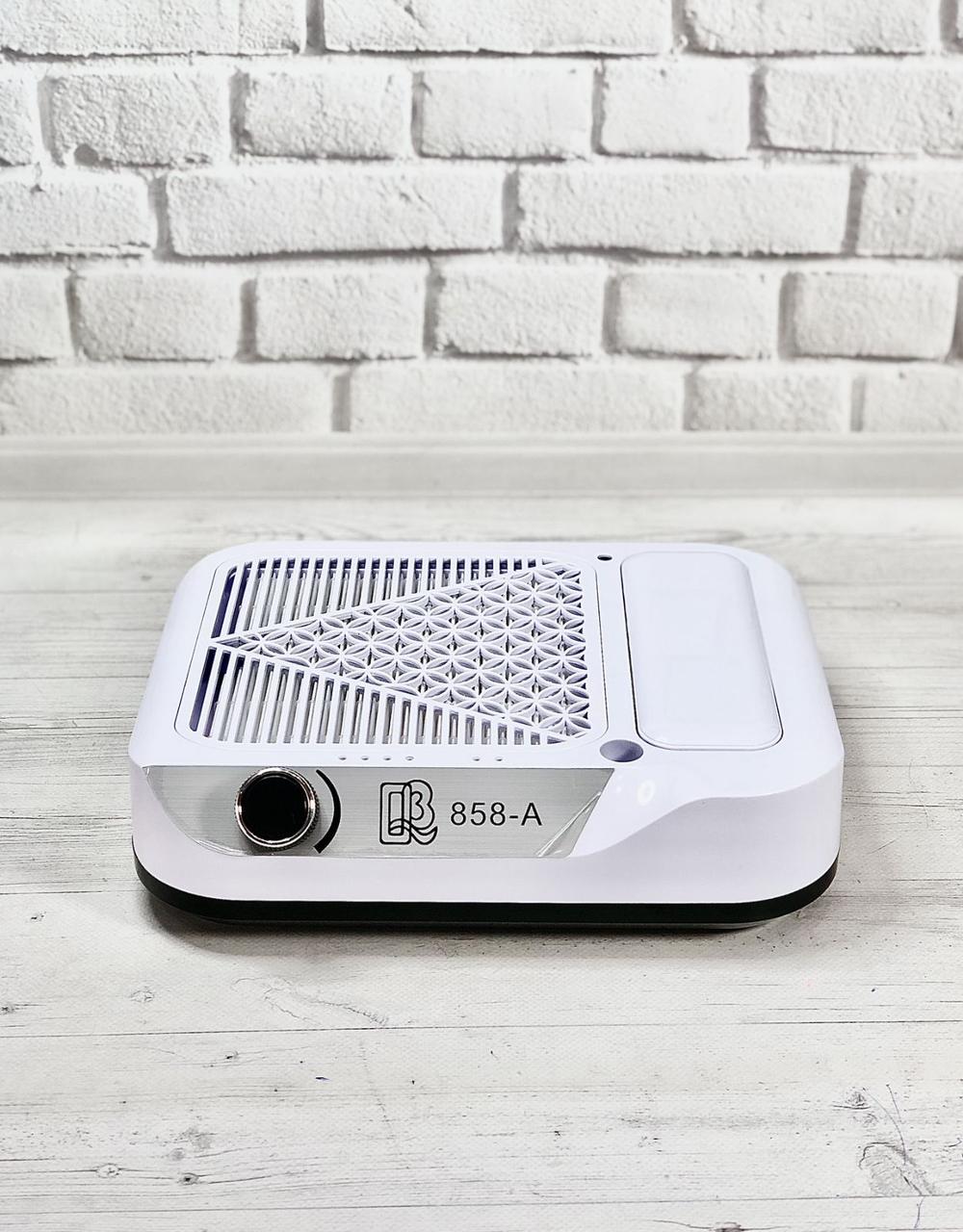 Витяжка для манікюру 858-А, 80 Вт (біла)