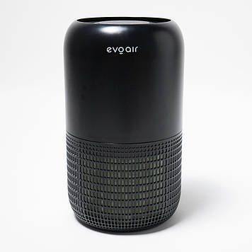 Очищувач повітря evoair Yuvo 20 м² Black, 170 м³/год, True HEPA H13, фільтр 3 в 1, активоване вугілля, таймер