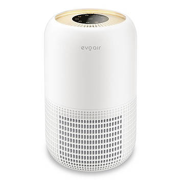 Очищувач повітря evoair Yuvo 20 м² White, 170 м³/год, True HEPA H13, фільтр 3 в 1, активоване вугілля, таймер