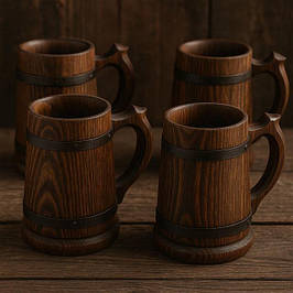 Дерев'яні бокали