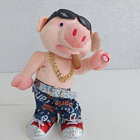 Інтерактивна свинка-репер, що танцює під музику в окулярах(4980)