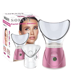 Парова сауна для обличчя з іонізатором для очищення і зволоження шкіри 150 Вт 60 мл SOKANY ZJ-1078