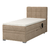 Ліжко Lucky motion 90*200см (спальна система) з матрацем, топером та механізмом трансформаціі, фото 4