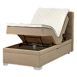 Ліжко Lucky motion 90*200см (спальна система) з матрацем, топером та механізмом трансформаціі, фото 7