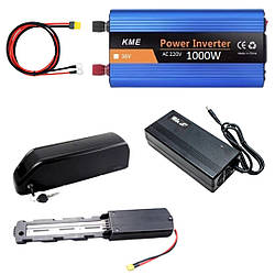 Зарядна станція 36В 15А з інвертором 1000Вт