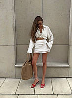 Жіночий літній костюм трійка, фото 4