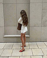 Жіночий літній костюм трійка, фото 6