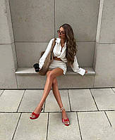 Жіночий літній костюм трійка, фото 7