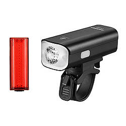 Комплект світла Ravemen LS-CT02 : LR500S + TR20 (500 + 20 lm, 2200 + 200 mAh)