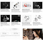 ⇒ Moondrop Pill (Black) - бездротові OWS навушники кліпси з BT6.0 / ENC / APP / 55 ms / 8+20 годин звуку!, фото 6