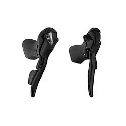 Гальмівні ручки/шифтери (дуали) комплект SunRace, STR81 L3/R8 3*8 швидкостей