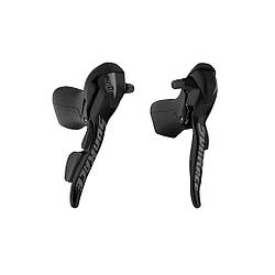 Гальмівні ручки/шифтери (дуали) комплект SunRace, STR91 L3/R9, 3*9 швидкостей