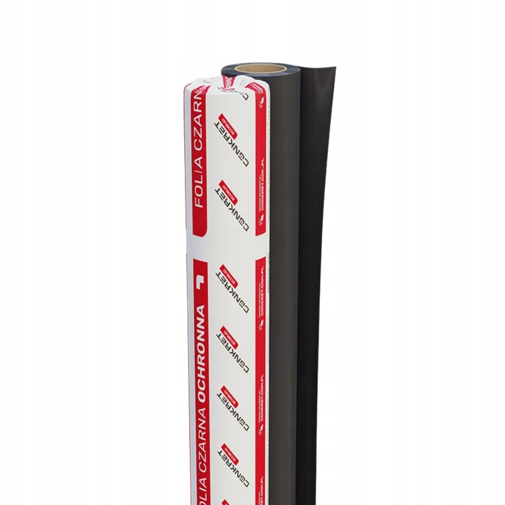 Захисна будівельна плівка LDPE тип 200 4м x 25м ECOBUD Conkret 3831, фото 1