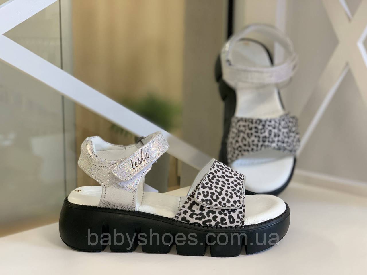 Шкіряні босоніжки Tesla р.31-34, КБ-686, фото 1