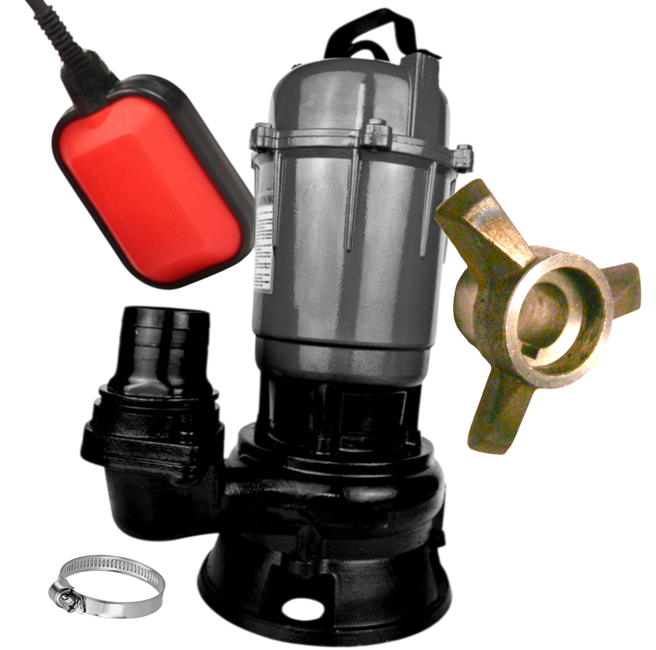 Насос з Ножем Дренажно фекальний, фото 1