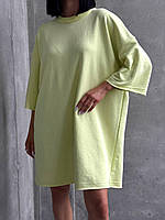 Жіноча сукня- футболка оверсайз, фото 5