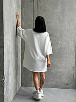 Жіноча сукня- футболка оверсайз, фото 8