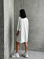 Жіноча сукня- футболка оверсайз, фото 10