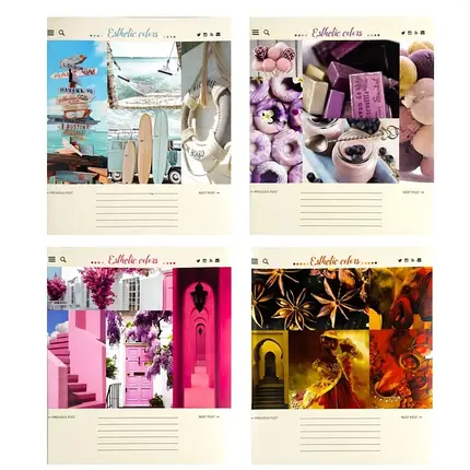 Зошит 36 аркушів клітинка "Поліграфіст" / Колаж, фото 1