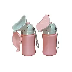 Дорожній вуличний пісуар, дорожній горщик для дівчинки Рожевий Pink