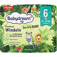 Підгузки Babydream premium Німеччина 6 (14-20кг) 32шт лімітована серія