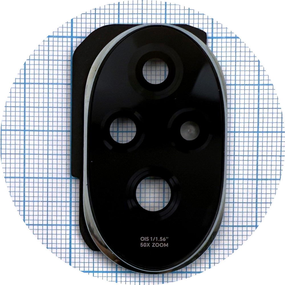 Скло камери Honor 200 (чорне у рамці), фото 1