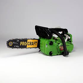 Бензопила Procraft K350S (0.85 кВт, шина 30 см) Легка ланцюгова пила-сучкоріз Прокрафт K350S