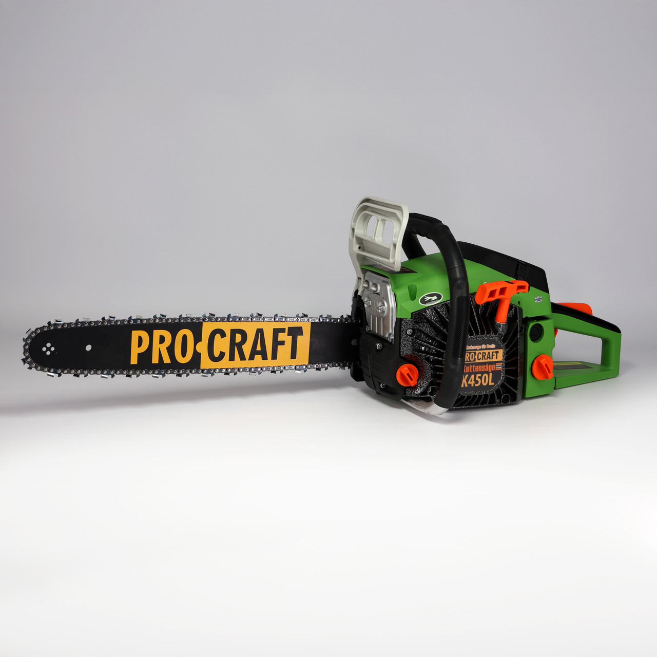 Бензопила Procraft K450L (3.6 кВт, шина 45 см) Потужна ланцюгова пилка Прокрафт K450L