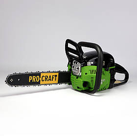 Бензопила Procraft K450 (3.5 кВт, 2 шини 40см та 45см) Ланцюгова пилка Прокрафт К450