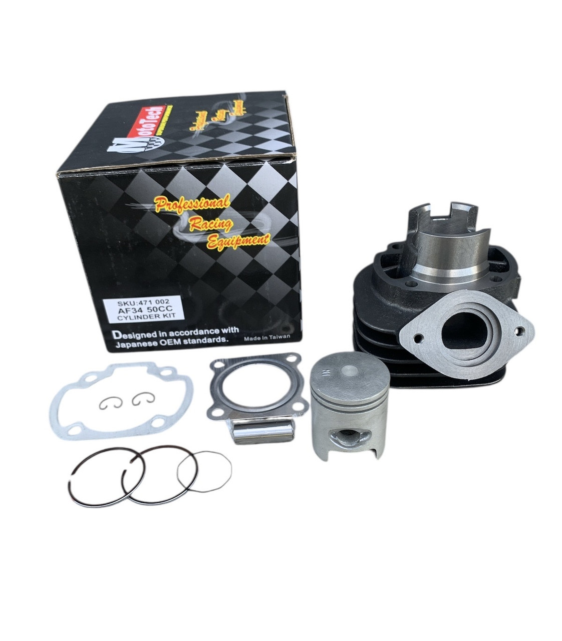 Поршнева (ЦПГ) Honda DIO ZX / AF34 50 (MotoTech)