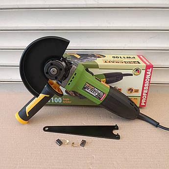 Болгарка КШМ Procraft PW1100 (125мм, 1100Вт) Кутошліфувальна машина Прокрафт PW-125/1100