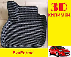 3D килимки EvaForma на Opel Corsa E '14-19, 3D килимки EVA
