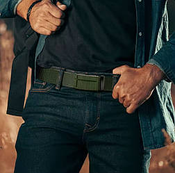 Ремінь чоловічий тактичний, ремінь військовий, пояс чоловічий, тактичний ремінь нейлон хаккі, армійський ремінь