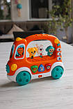 Автобус-каталка Музична подорож 19479 WToys, фото 3