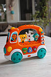 Автобус-каталка Музична подорож 19479 WToys, фото 7