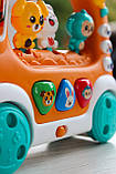 Автобус-каталка Музична подорож 19479 WToys, фото 6