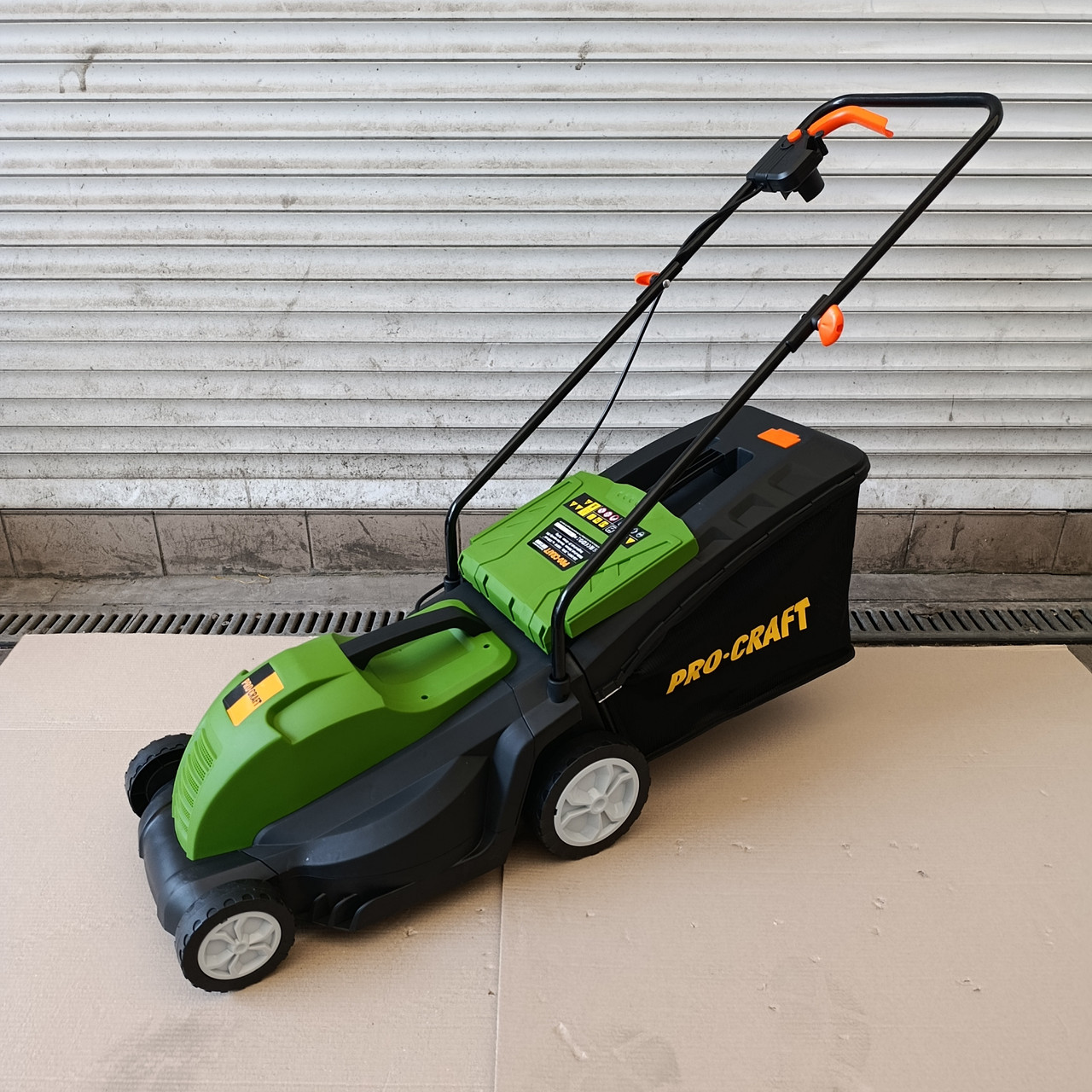 Газонокосарка електрична Procraft NM1800 (1500 Вт, 50л, 360мм) з регулюванням висоти скошування + додатковий ніж, фото 1