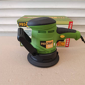 Шліфмашина ексцентрикова Procraft EX850E (125мм, 450Вт) Ексцентрик Прокрафт EX-850E