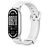Силіконовий ремінець Mijobs для фітнес-браслета Xiaomi Smart Band 10 - White, фото 2