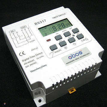 BS317 440V Багатопрограмний трьох-фазний таймер